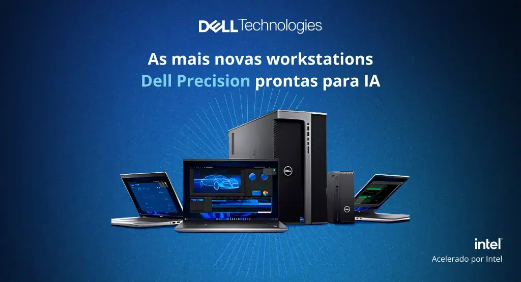 As mais novas workstations Dell Precision prontas para IA