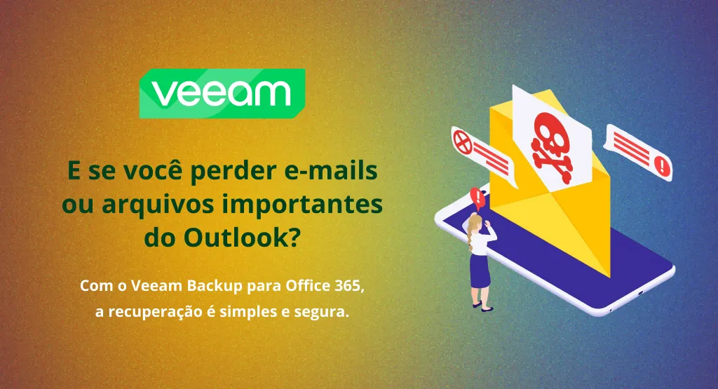 E se você perder e-mails ou arquivos importantes do Outlook?